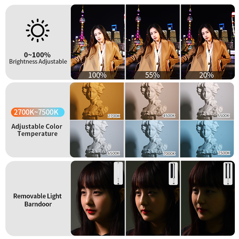 JINBEI EFT-220BI Luce LED Port - Photography Lighting Handheld recensione e prezzo