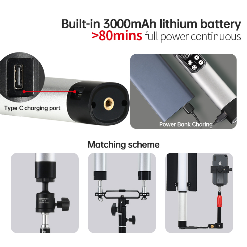 JINBEI EFT-220BI Luce LED Port - Photography Lighting Handheld recensione e prezzo