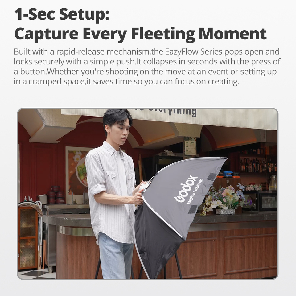 Godox Serie EazyFlow Softbox P - Photography Lighting Meter recensione e prezzo